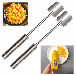 Easy Clean Corn Cob Peeler Stainless Steel Splitter Tool