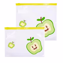 Reusable Food-grade Transparent Storage Bag Seal Container L+M