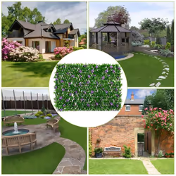 40cm Simulation Fence Garden Decorative Plants Artificial Flower