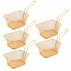 square oil filter frying basket snack tableware basket large
