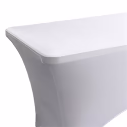 Tablecloths For Rectangular Tablecloths,Stretch Fit Tablecloths White