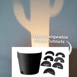 Plant Pot Projector Light Bedside Plant Pot Projection Light Lamp