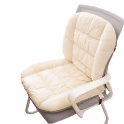 Desk and Chair Cushions Soft Seat Cushions with Chair Covers White