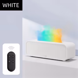 7color Light Simulation Flame Aromatherapy Machine Perfume Diffuser,B