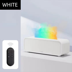 7color Light Simulation Flame Aromatherapy Machine Perfume Diffuser,A