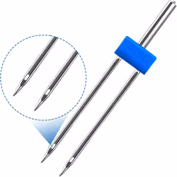 Double Needle With Presser Foot Different presser feet