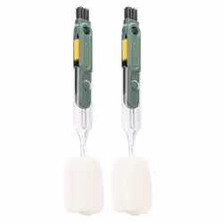 Use multi-function cup brush five-in-one sponge cup brush Green