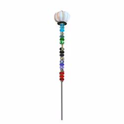 Beaded Garden Stakes Handmade Garden Fairy Wand Garden Stake A
