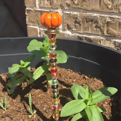 Beaded Garden Stakes Handmade Garden Fairy Wand Garden Stake C