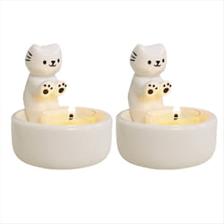 Kitty Candle Holder, Lovely Cat Home Decoration Candlestick