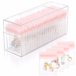Acrylic Jewelry Box,Clear Jewelry Organizer,Travel Jewelry Case