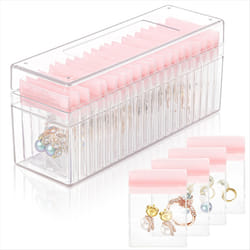Acrylic Jewelry Box,Clear Jewelry Organizer,Travel Jewelry Case