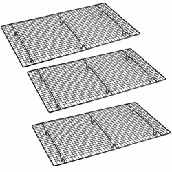 cake cooling rack square non-stick drying net 26x45x3cm