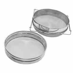 Double-layer stainless steel honey filter Double screen