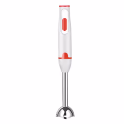 Hand Stick Blender Electric Food Vegetable Grinder EU Plug red