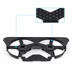 Robotic Arm Series Sweeping Robot Base Station Cleaning Tray Black