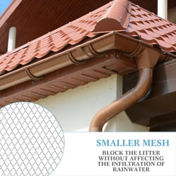 Gutter Guard Mesh Filter Gutter Cover DIY Gutter Screen
