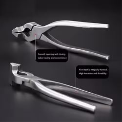 Leather edge fixed clamp Leather bag making pliers A