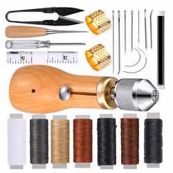Convenient DIY Leather Product Making Sewing Kit Sewing Awl
