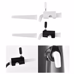 Hand Brewed Coffee Pot Spout Coffee Flow Regulator Silicone Black