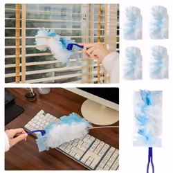 30 Pieces Disposable Duster Refills Compatible for