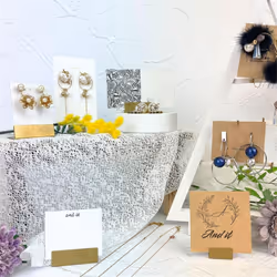 Place Card Holders 10Pcs Wide Size Vintage Table Card Holder