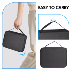20 Watch Band Organizer DurableWatch Straps Holder Black