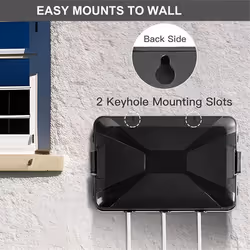 Outdoor Electrical Box For Outside Power Cord