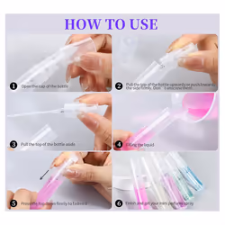 60PCS Mini Sprays Bottle, 3ml 5ml Mini Clear Plastic Sprays Bottle
