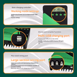 Solar Charge Controller MPPT -D40 Solar Panel Solar Regulator