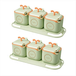 Seasoning Box ,Seasoning Jar Set With Lid Comes And Seasoning Spoon