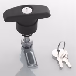 2 RV Trailer T-Handle Locks Cam Locks, Cabinet Locks, Drawer Locks