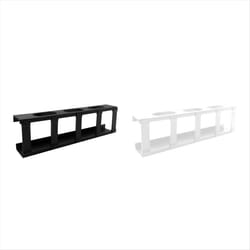 2PCS TangleFree Cord Organizer Under-Desk Cable Management Tray