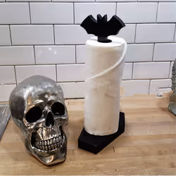 Kitchen Paper Towel Holder Countertop,Bat Coffin Paper Towel Holder