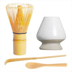Matcha Set Handmade Bamboo Whisk(Chasen) and Traditional Tea Scoop