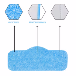 Microfiber Mop Pad Refills Compatible with Schenley Mop Cleaners