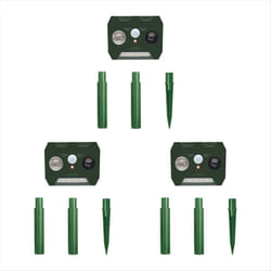 Solar Ultrasonic Animal Repellent Outdoor,Deer Repellent Device 3Pcs