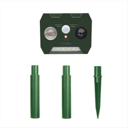 Solar Ultrasonic Animal Repellent Outdoor,Deer Repellent Device 1Pcs