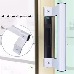 8inch Aluminum Sliding Door Handles Fits 6-5/8 in Mounting Holes