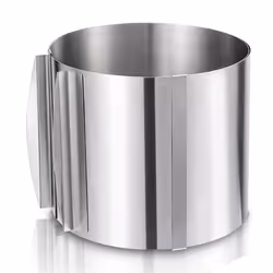 Adjustable Stainless Steel Cake Ring 6 to 12 Inches, Round Cake Molds