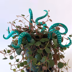 7PCS Sea Octopus Tentacle Plant Stake Garden Stakes A