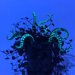 7PCS Sea Octopus Tentacle Plant Stake Garden Stakes A