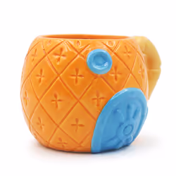 Fruit Shaped Coffee Cup, Ceramic Pineapple Cup, Home Office Water Cup