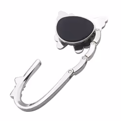3PCS Foldable Fashion Butterfly Purse Bag Table Hook Holder