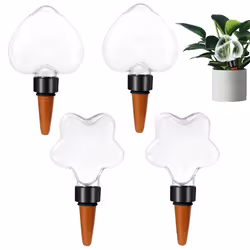 4PC Self Plant Watering Globes Drip Irrigation Plant Watering Devices