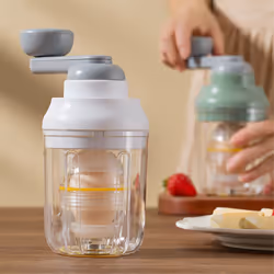 Manual Egg Shakers, Egg Spinner for Hard Boiled Eggs, Egg Mixer,White