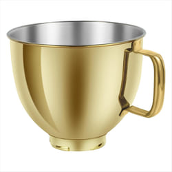 5 QT Stainless Steel Mixer Bowl for gold