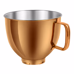 5 QT Stainless Steel Mixer Bowl for Copper Gold