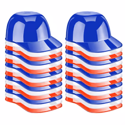 Baseball Helmet Ice Cream Snack Bowl, Mini Baseball Cap Bowl,30pcs