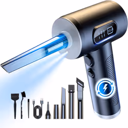 Compressed Air Duster, 3-Gear to 100000RPM Electric Air Duster